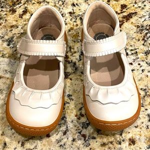 Livie & Luca Ruche Classic Mary Jane - champagne (2)